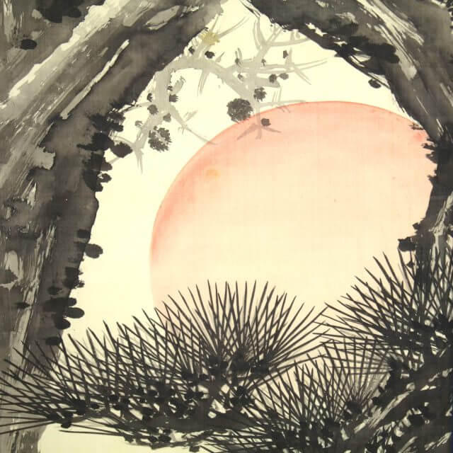 鈴木松年 掛軸 Hanging Scroll Shōnen Suzuki